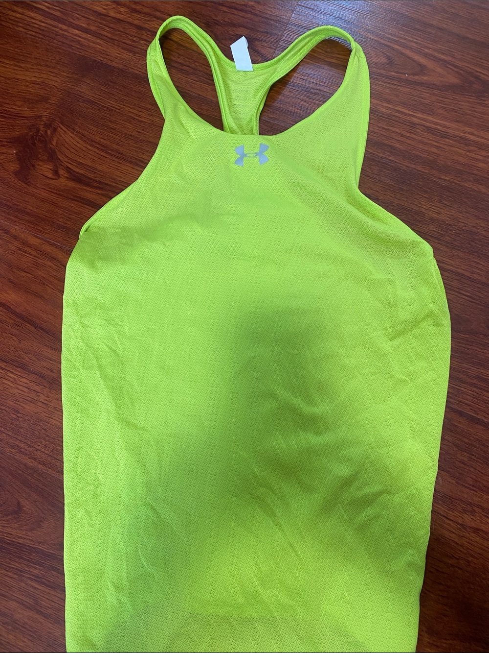 Under Armour Bright Lime Racerback Performance Tank